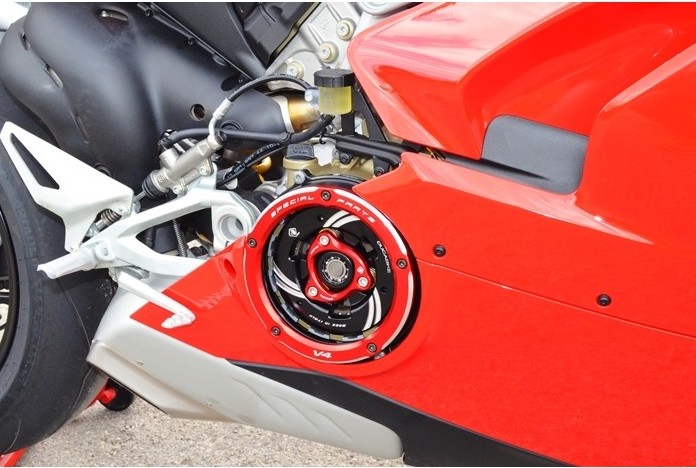 ducabike clear clutch cover motovation